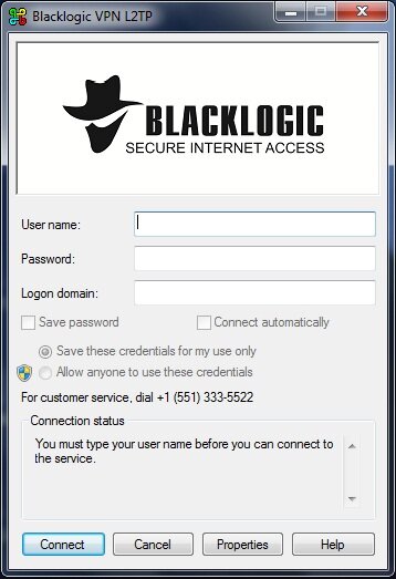 VPN Name: Blacklogic