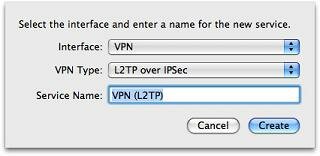 Select L2TP VPN
